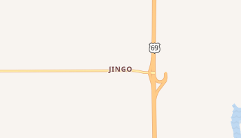 Jingo, Kansas map