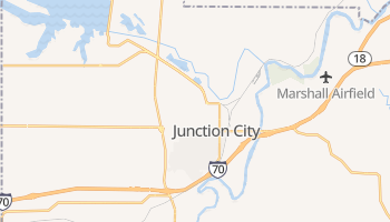 Junction City, Kansas map