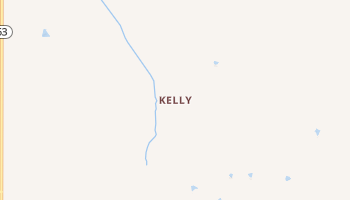 Kelly, Kansas map