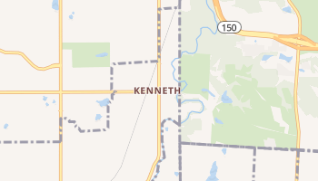 Kenneth, Kansas map