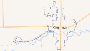 Kingman, Kansas map
