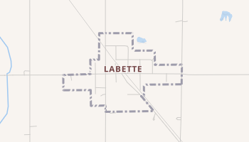 Labette, Kansas map