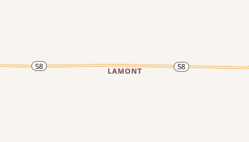 Lamont, Kansas map