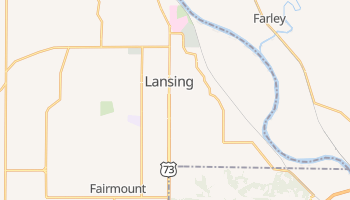 Lansing, Kansas map