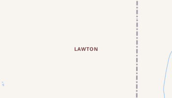 Lawton, Kansas map