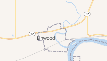 Linwood, Kansas map