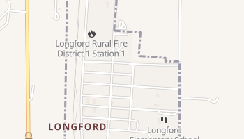 Longford, Kansas map