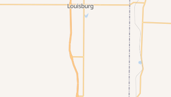 Louisburg, Kansas map