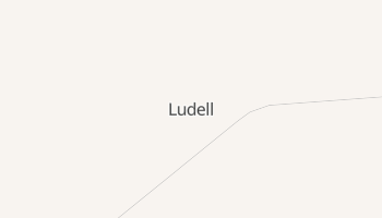 Ludell, Kansas map
