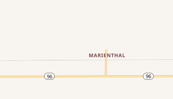 Marienthal, Kansas map
