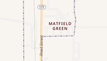 Matfield Green, Kansas map