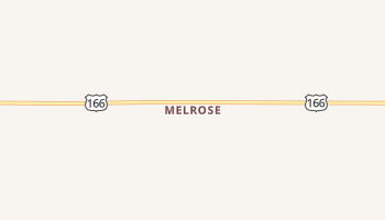 Melrose, Kansas map