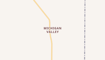 Michigan Valley, Kansas map