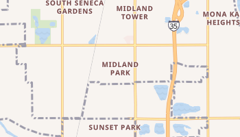 Midland Park, Kansas map