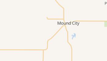 Mound City, Kansas map
