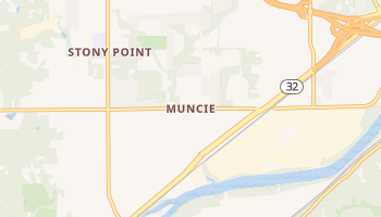 Muncie, Kansas map