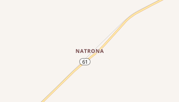 Natrona, Kansas map