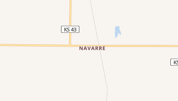 Navarre, Kansas map