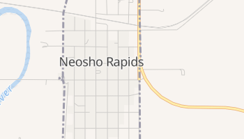 Neosho Rapids, Kansas map