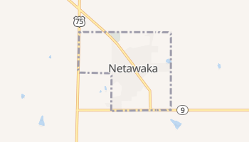 Netawaka, Kansas map