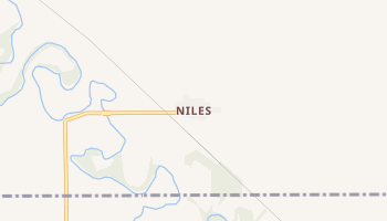 Niles, Kansas map