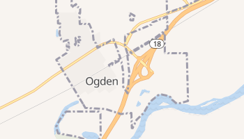 Ogden, Kansas map