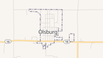Olsburg, Kansas map