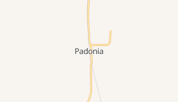 Padonia, Kansas map