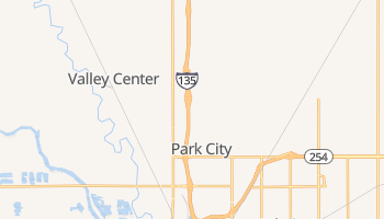 Park City, Kansas map