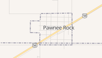 Pawnee Rock, Kansas map