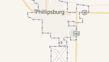 Phillipsburg, Kansas map