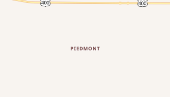 Piedmont, Kansas map