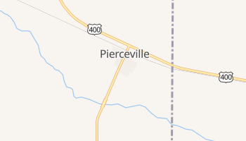 Pierceville, Kansas map