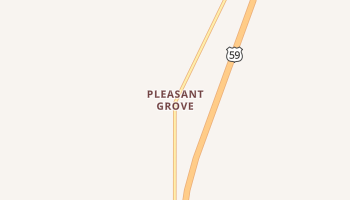 Pleasant Grove, Kansas map
