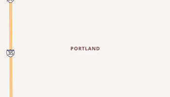 Portland, Kansas map
