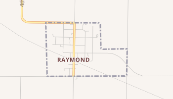 Raymond, Kansas map