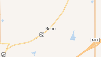 Reno, Kansas map