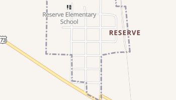 Reserve, Kansas map