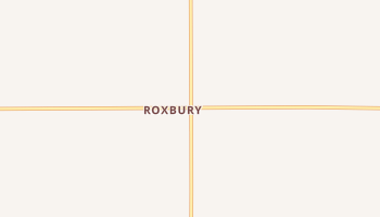 Roxbury, Kansas map