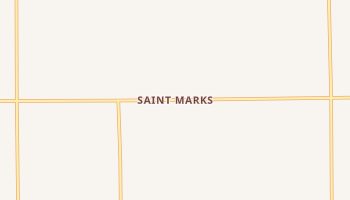 Saint Marks, Kansas map