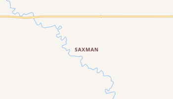 Saxman, Kansas map