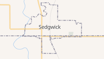 Sedgwick, Kansas map