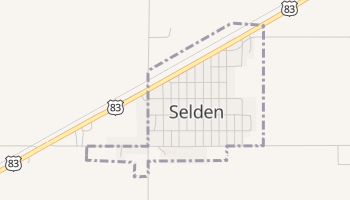 Selden, Kansas map