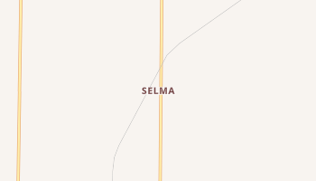 Selma, Kansas map