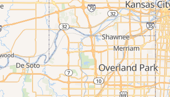 Shawnee, Kansas map