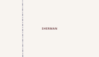Sherman, Kansas map