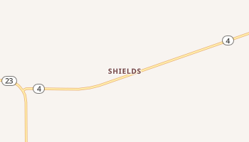 Shields, Kansas map
