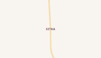 Sitka, Kansas map