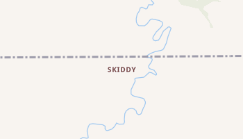 Skiddy, Kansas map