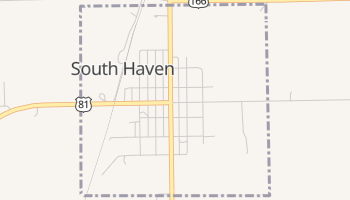 South Haven, Kansas map